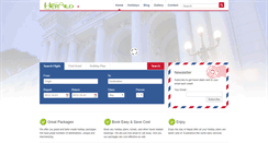Desktop Screenshot of heraldtravels.com